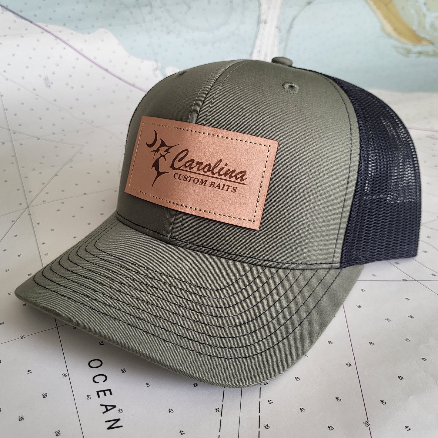 Green/Black Richardson 112 Hat